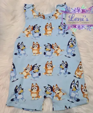 Blue dog Overalls