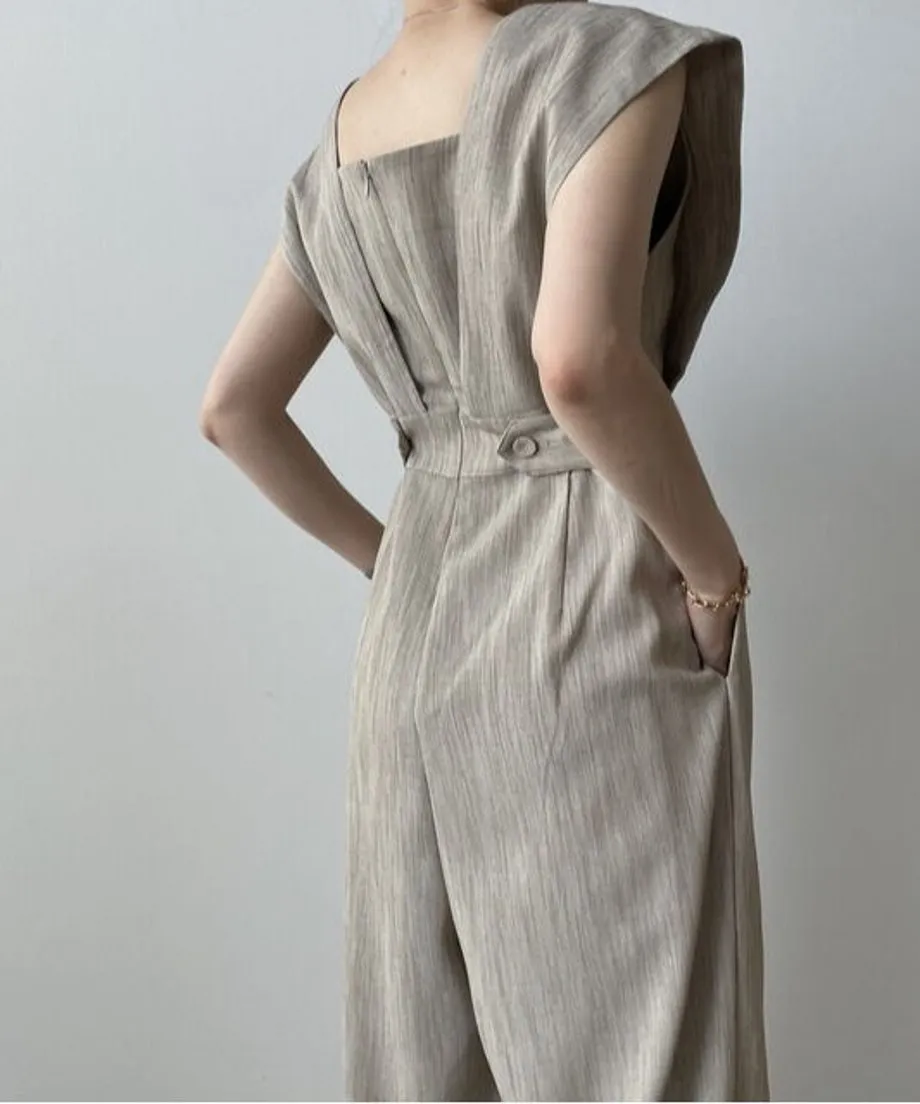 Cap Sleeve Overalls