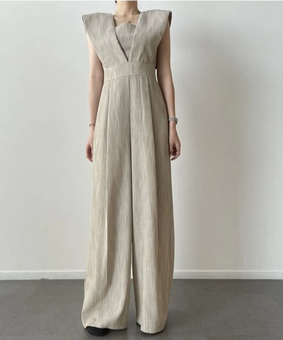 Cap Sleeve Overalls