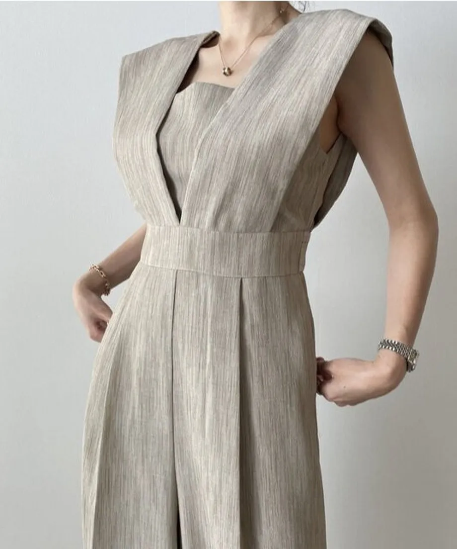 Cap Sleeve Overalls