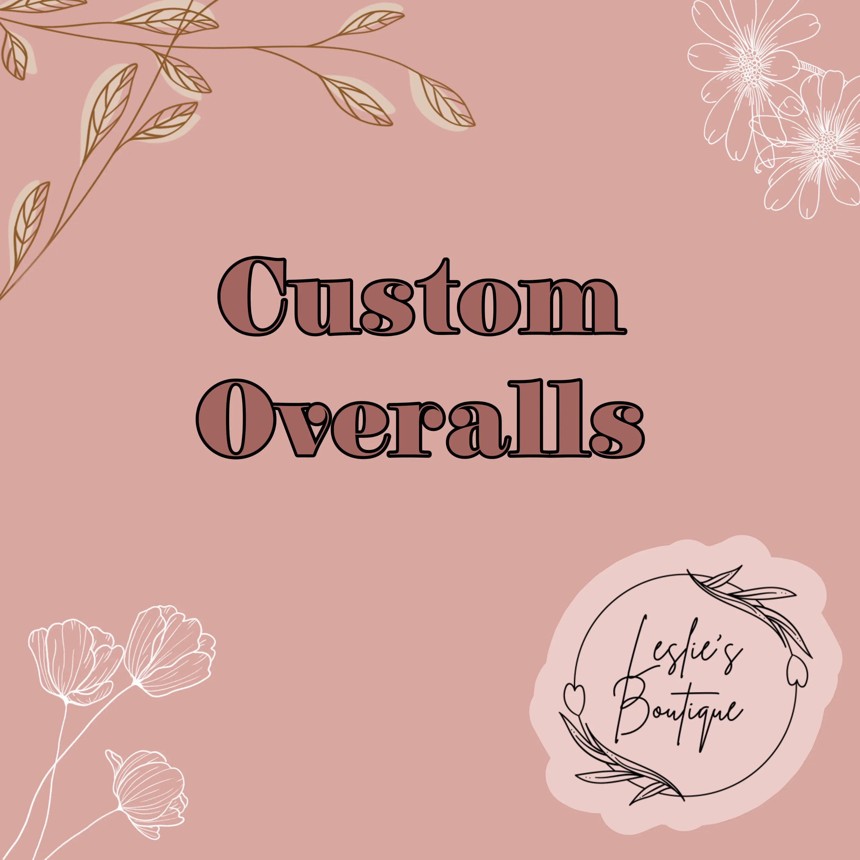 Custom overalls