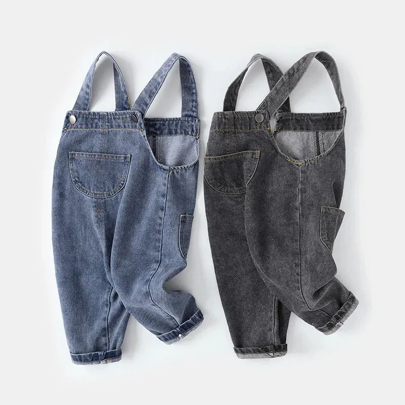 Denim Overalls
