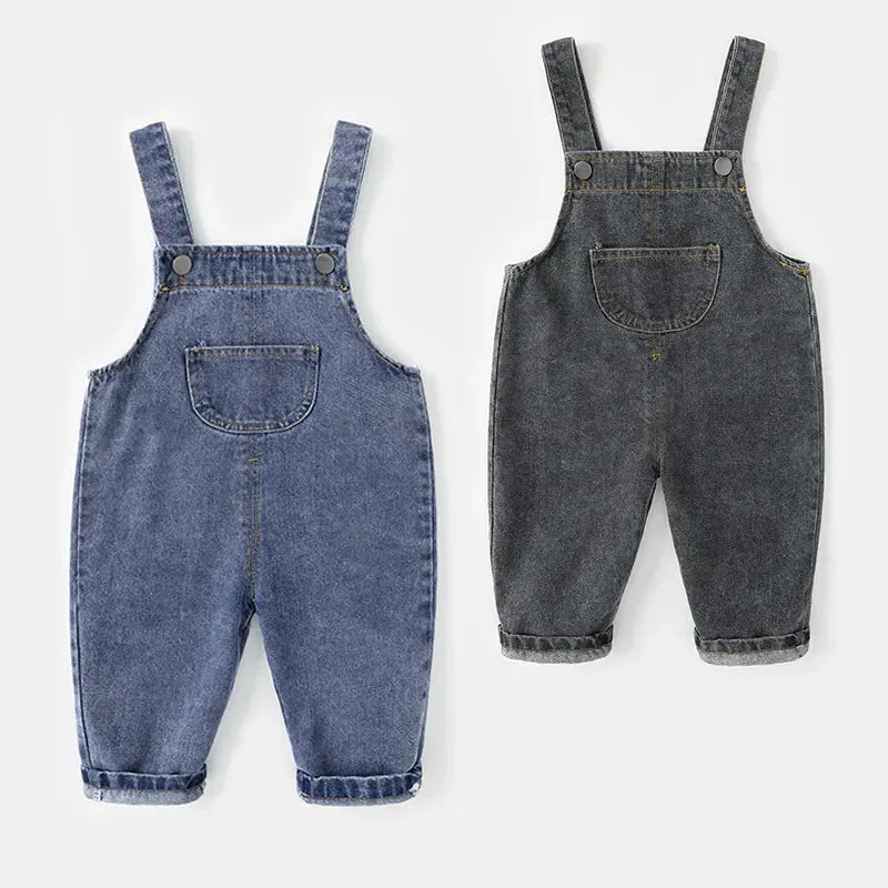 Denim Overalls
