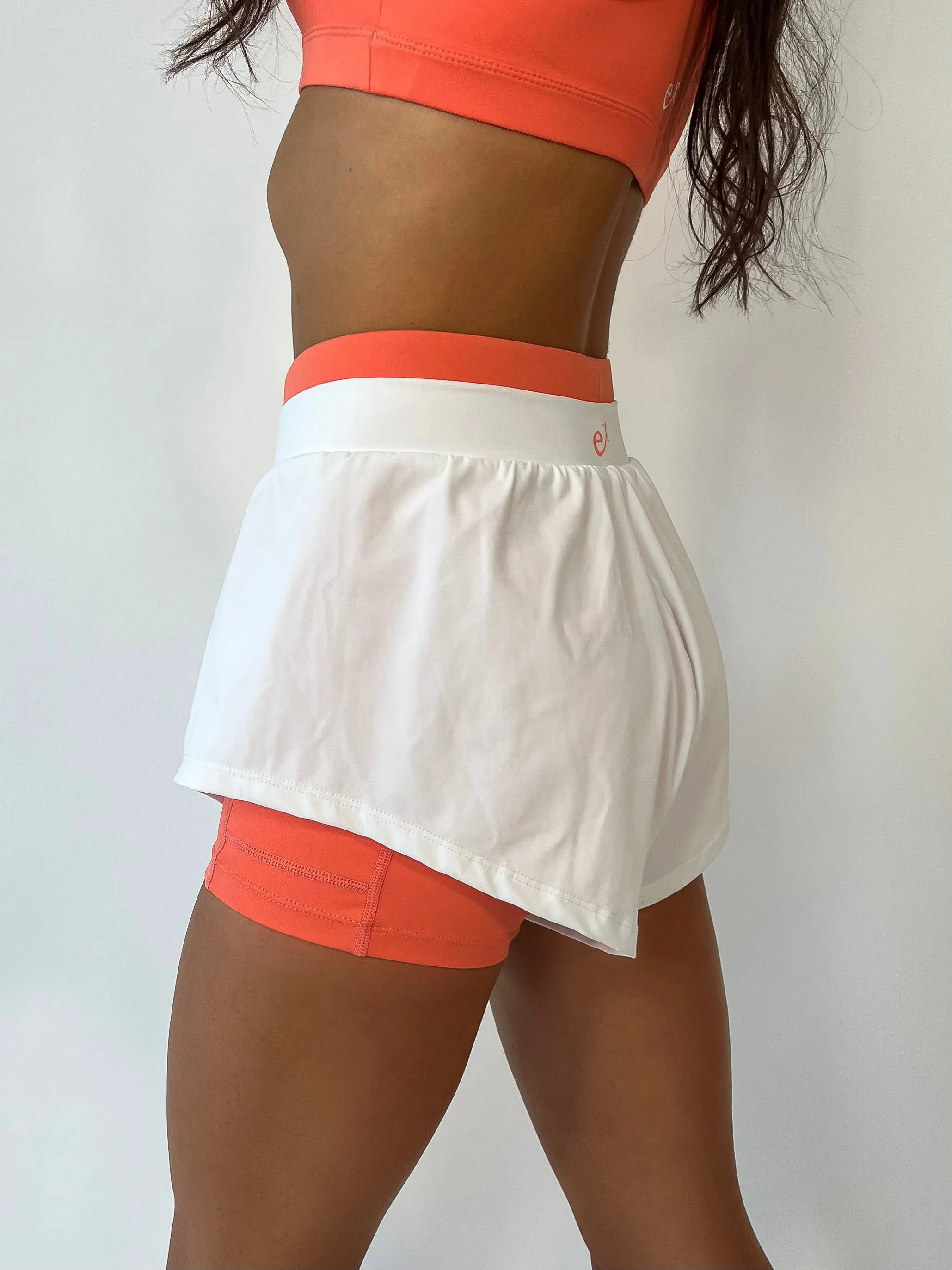 Divergent 2-in-1 Running Short- Dreamsicle