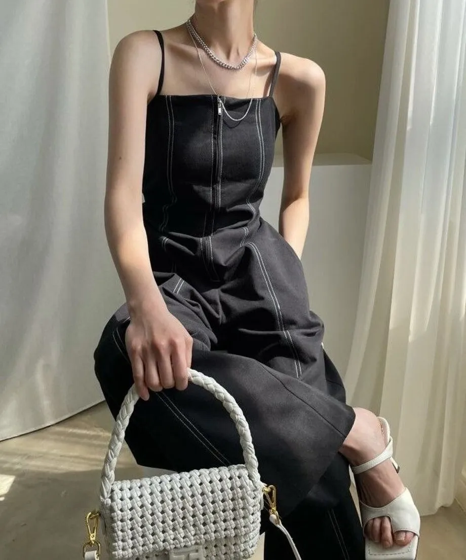 Front Zip Overalls