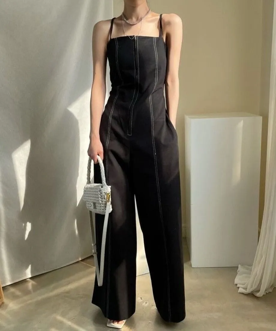 Front Zip Overalls