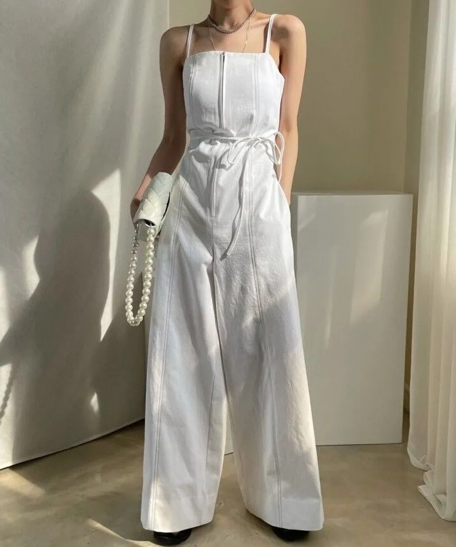 Front Zip Overalls