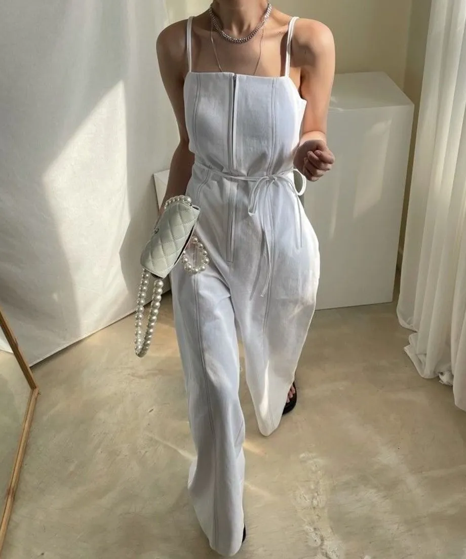 Front Zip Overalls