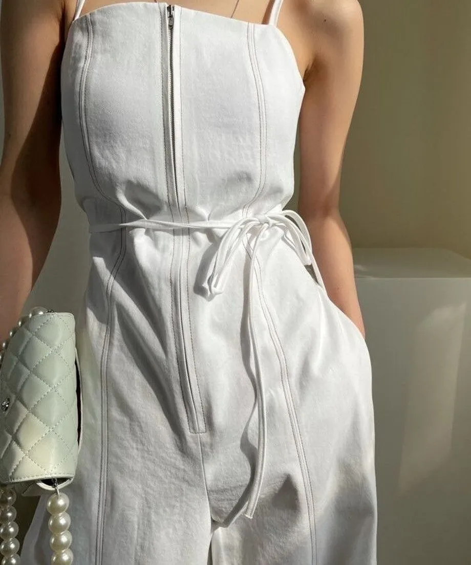 Front Zip Overalls