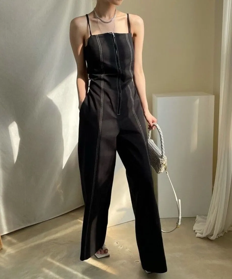 Front Zip Overalls