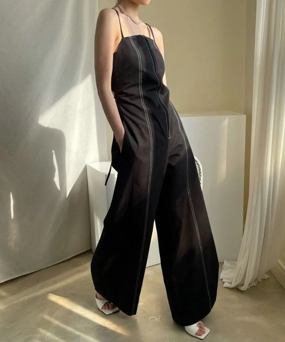 Front Zip Overalls