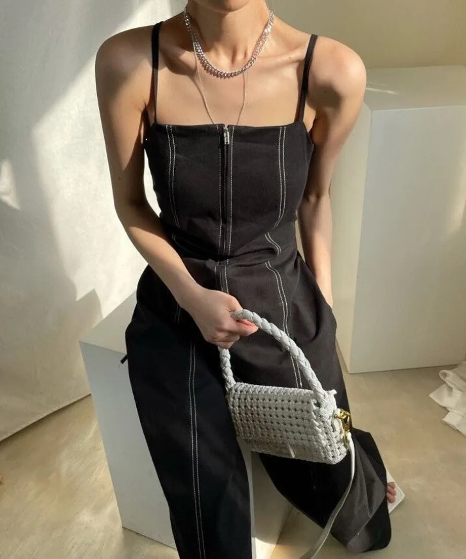 Front Zip Overalls