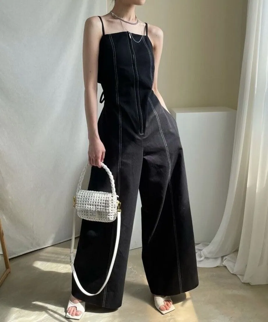 Front Zip Overalls