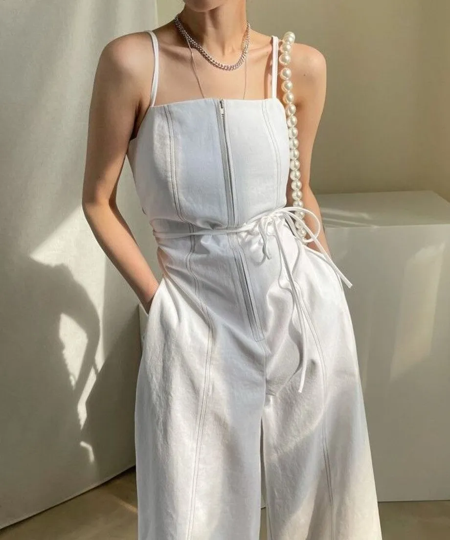Front Zip Overalls