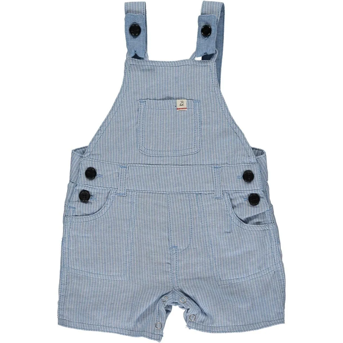 Gauze Bowline Overalls- Pale Blue