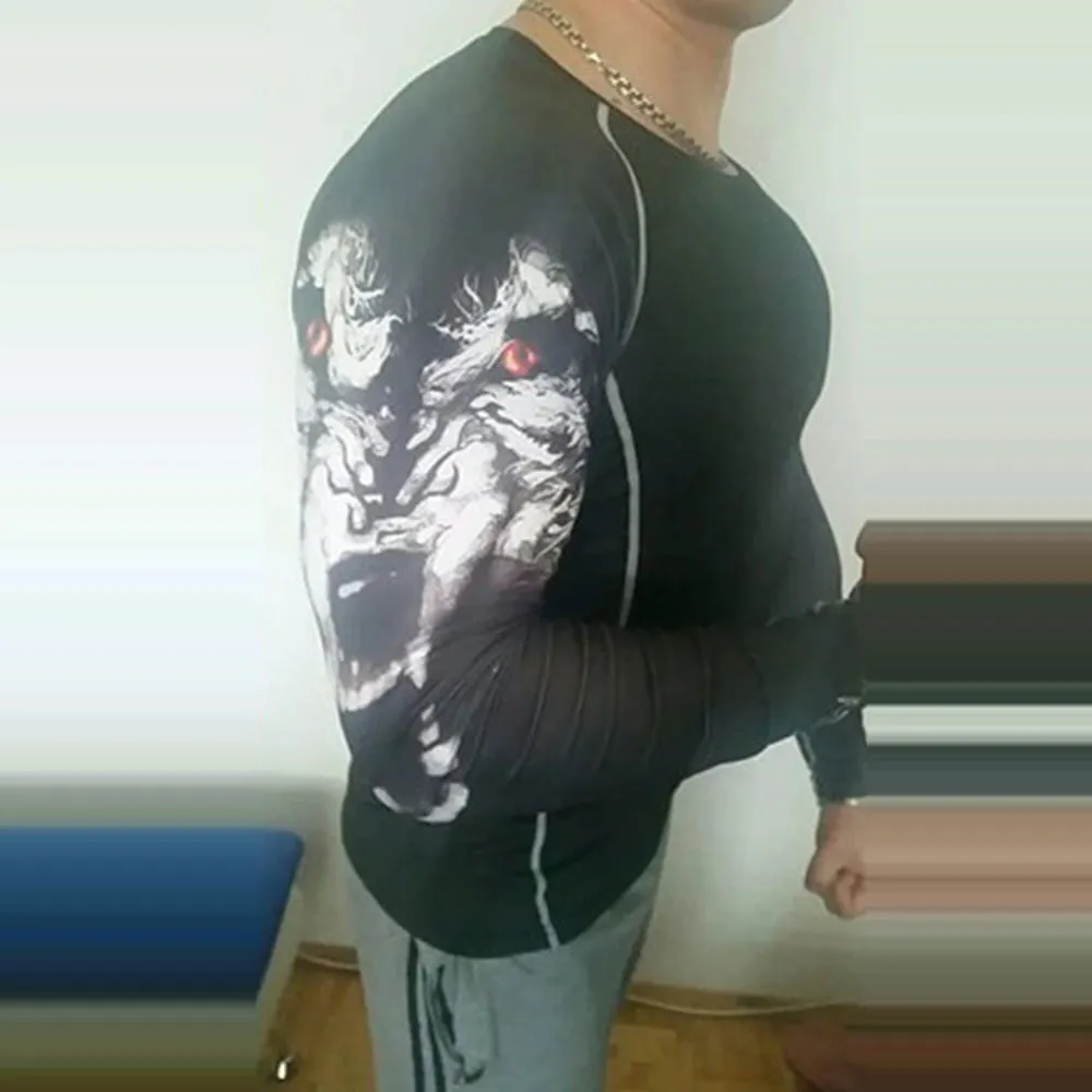 Ghost 3 Long Sleeve No Gi BJJ Compression Rash Guard, Leggings & Shorts for Jiu Jitsu, MMA, Grappling & Wrestling Kit