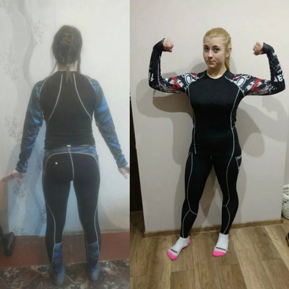 Ghost 3 Long Sleeve No Gi BJJ Compression Rash Guard, Leggings & Shorts for Jiu Jitsu, MMA, Grappling & Wrestling Kit