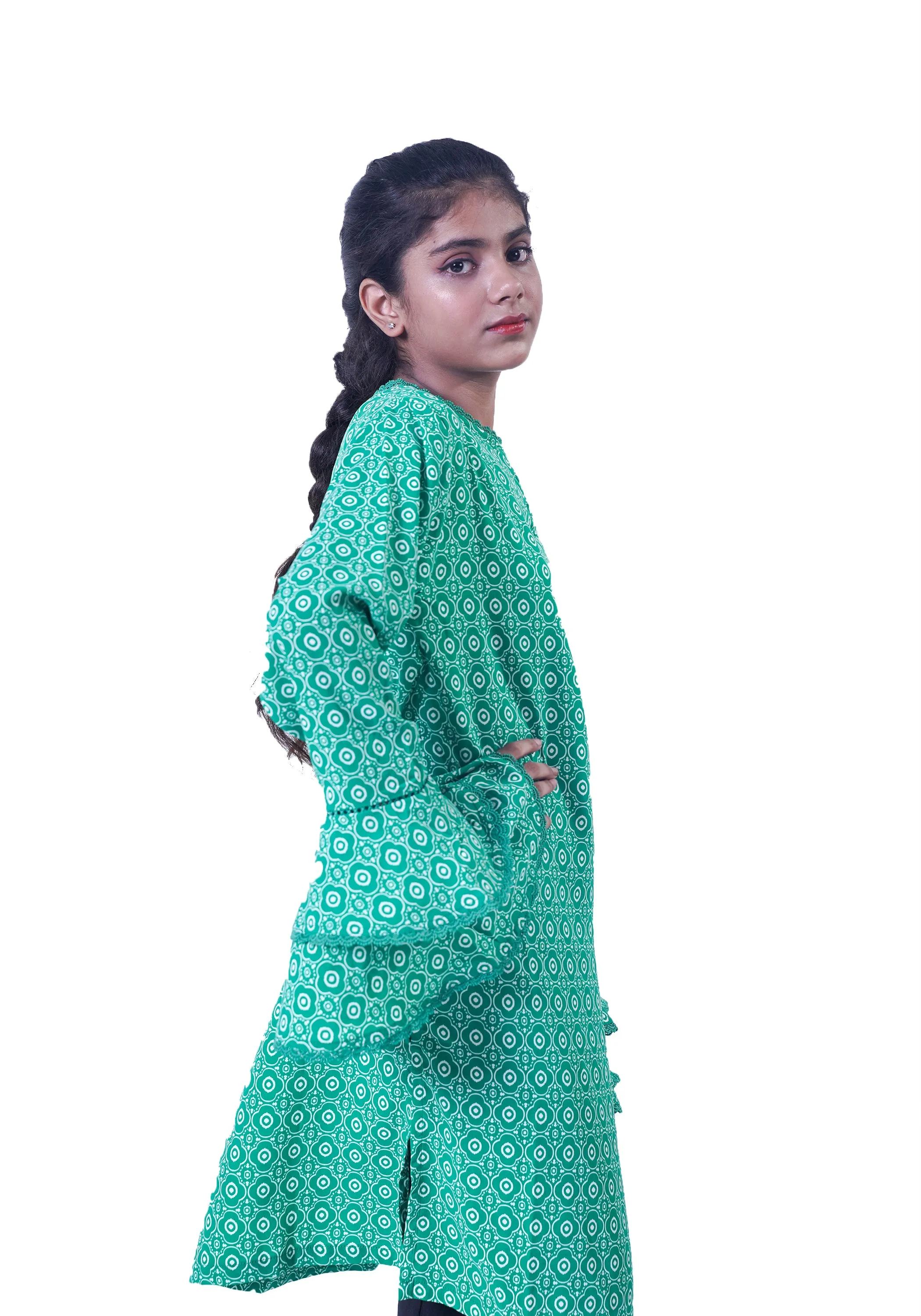 Green Long Shirt