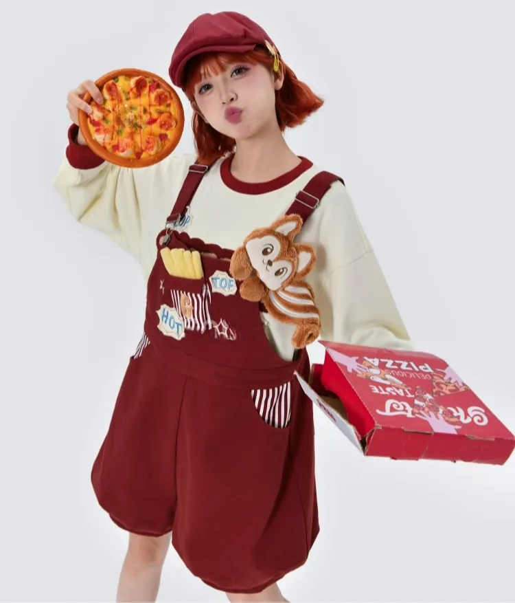 Kawaii Cute Style Squirrel 3D Design Hoodie