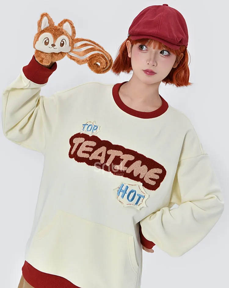 Kawaii Cute Style Squirrel 3D Design Hoodie