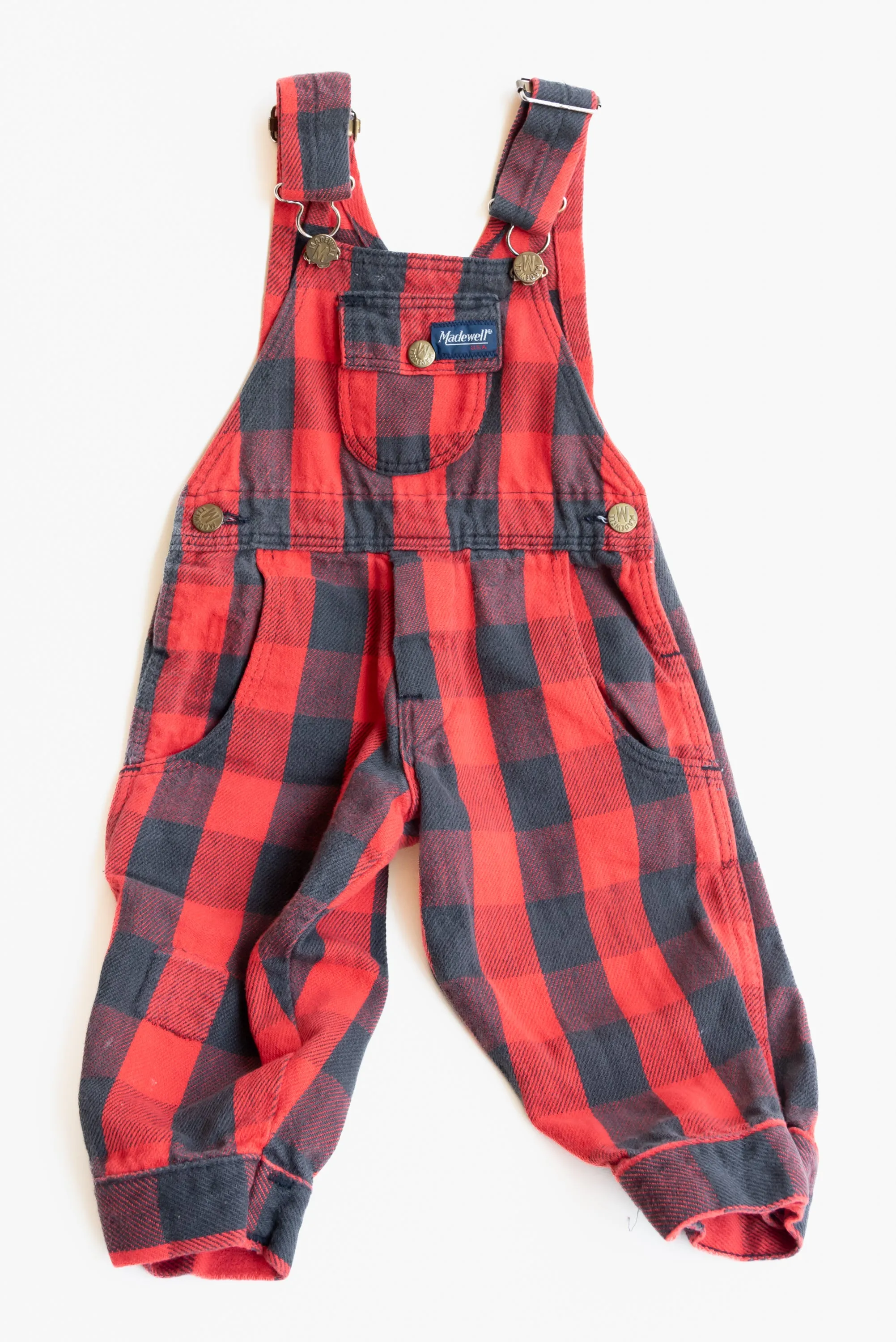 ma22 Red Madewell overalls
