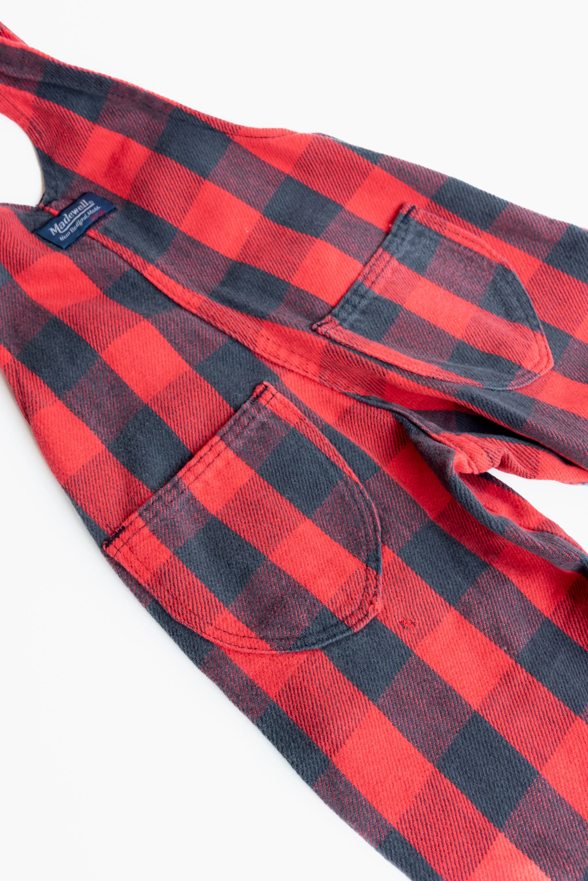 ma22 Red Madewell overalls
