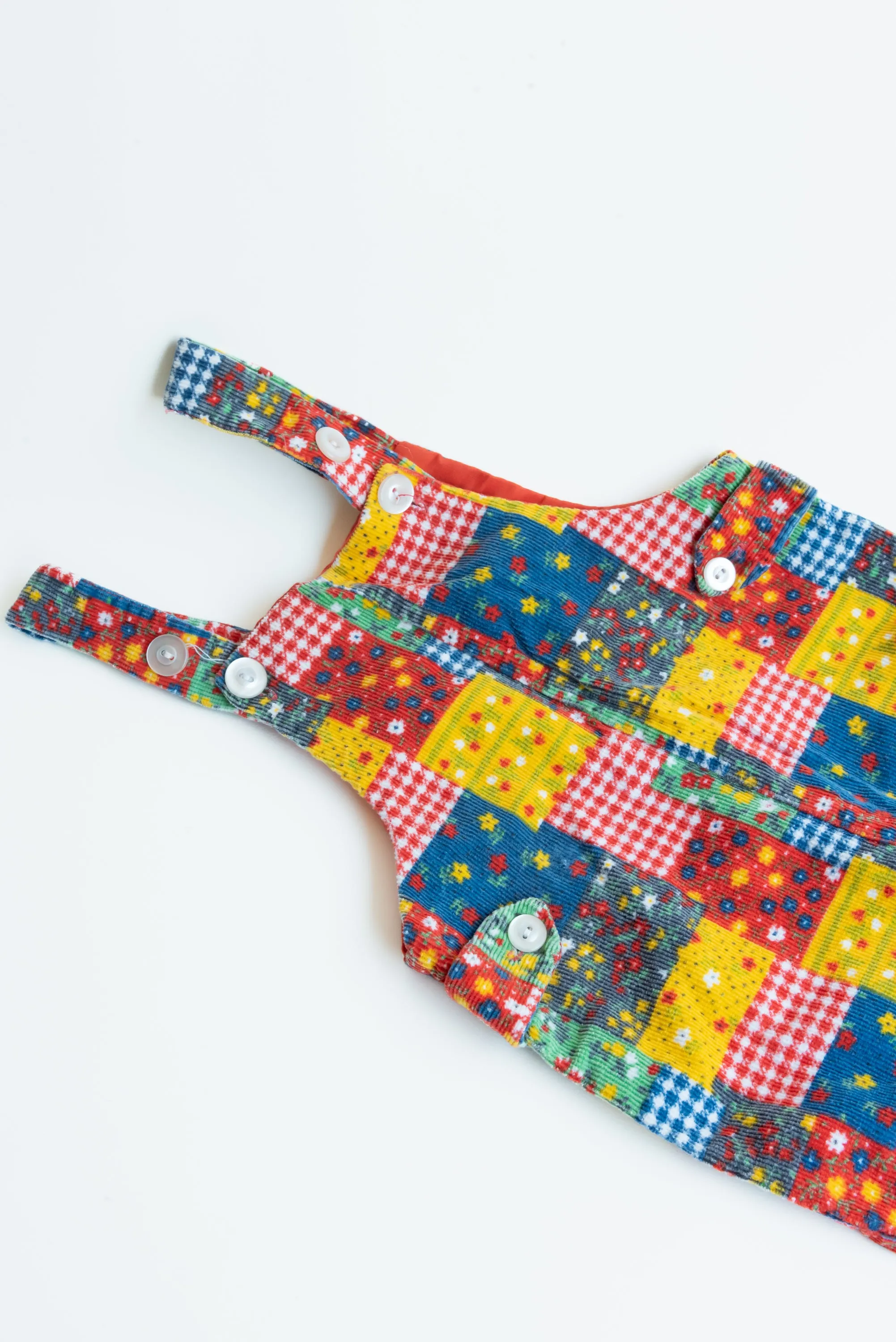 ma23 Patchwork overalls