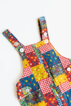 ma23 Patchwork overalls