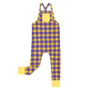 Minnesota Plaid Overalls