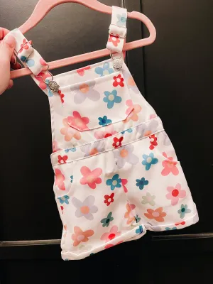 Natalie Floral Overalls