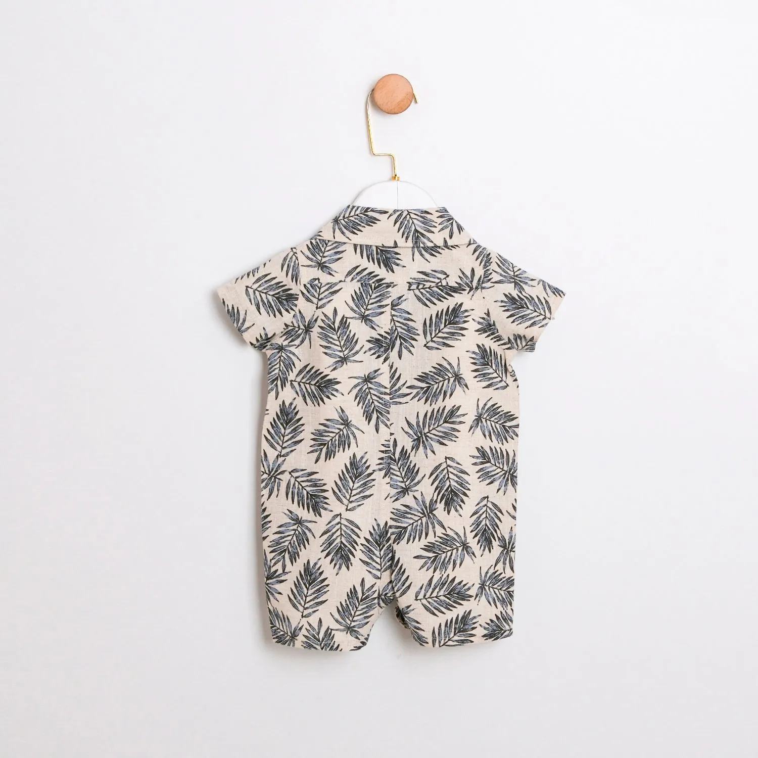Palm Breeze Romper Matching Hat