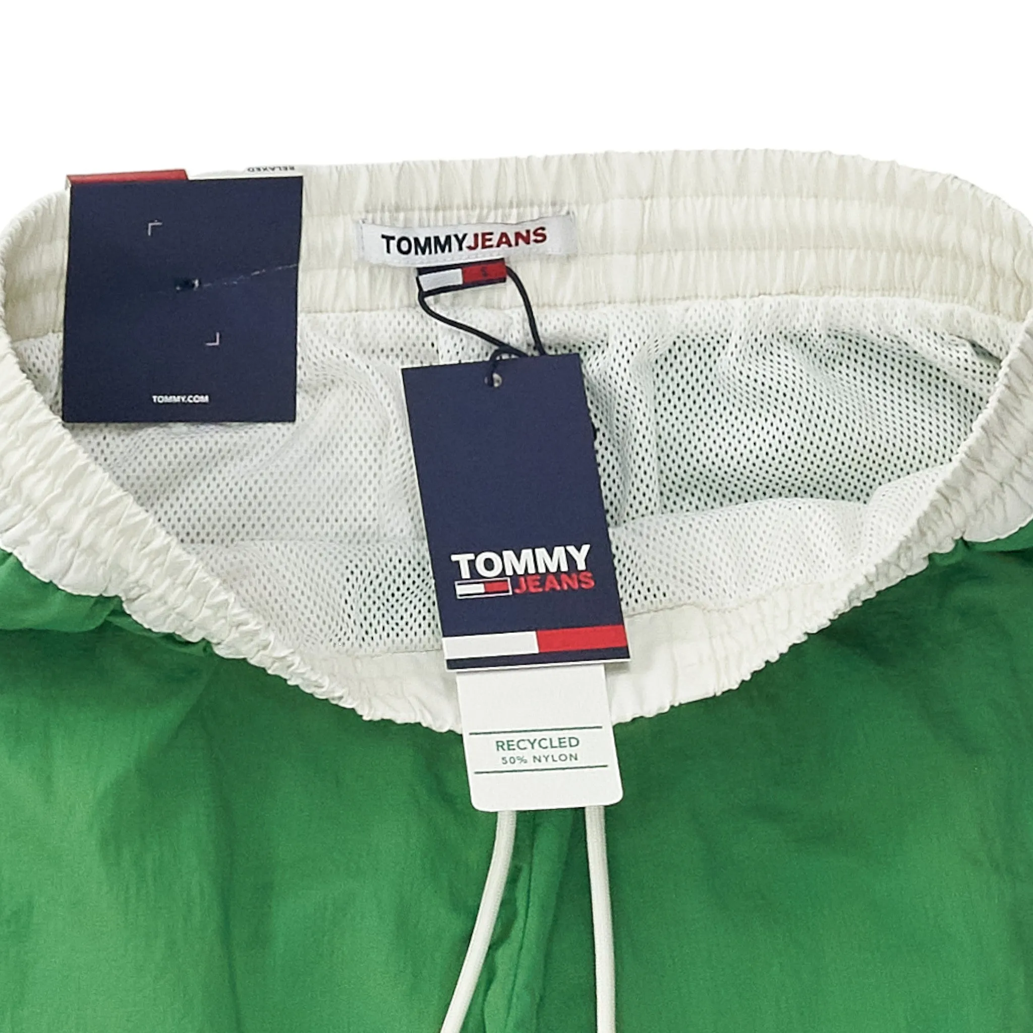 Tommy Jeans Green/Pink Windpants