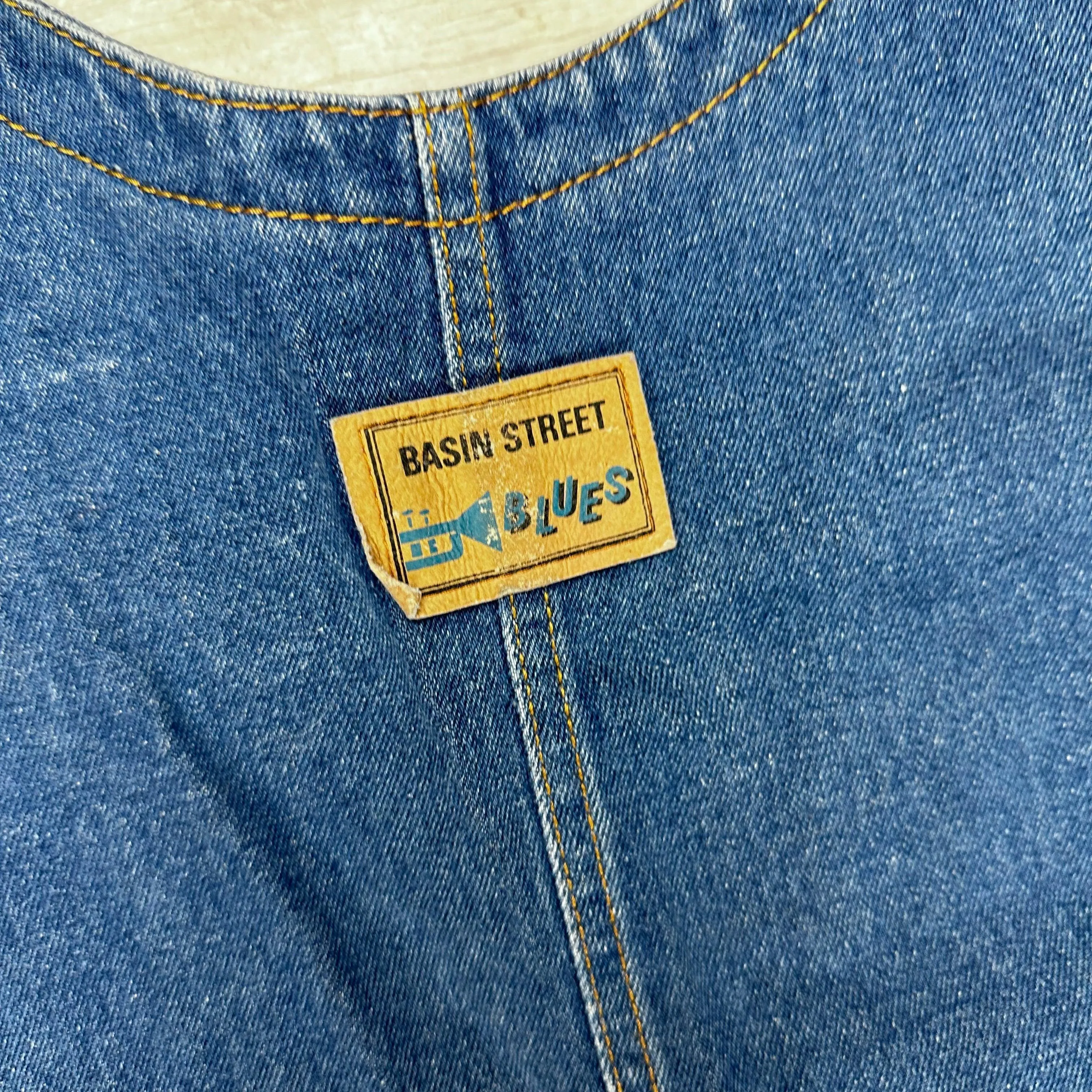 Vintage 80's  Basin Street Blues Australian Made Jumpsuit-Size 8/10
