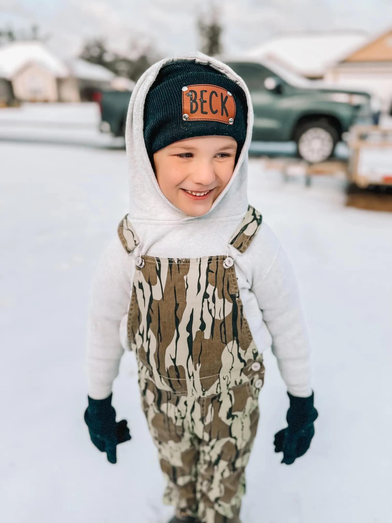 Youth Camouflage Overalls